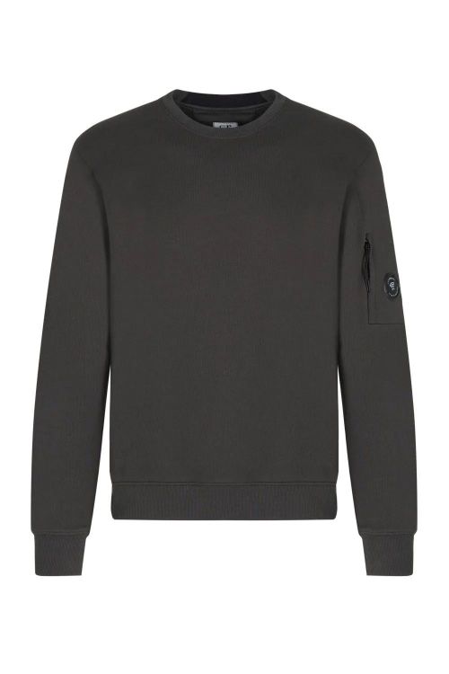 Lens-Pocket Sweatshirt — Charcoal