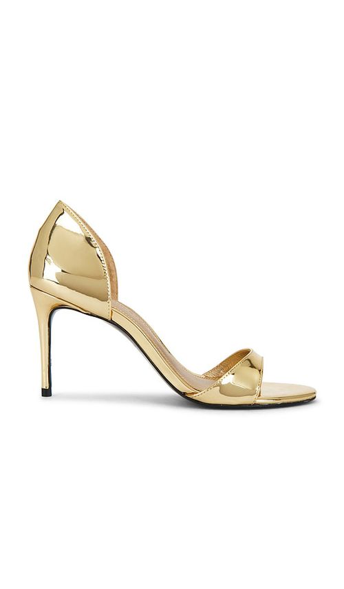 BLACK SUEDE STUDIO Vanity 80 Sandal in Metallic Gold. - 36.5 also , 37.5, 38, 38.5, 39, 39.5