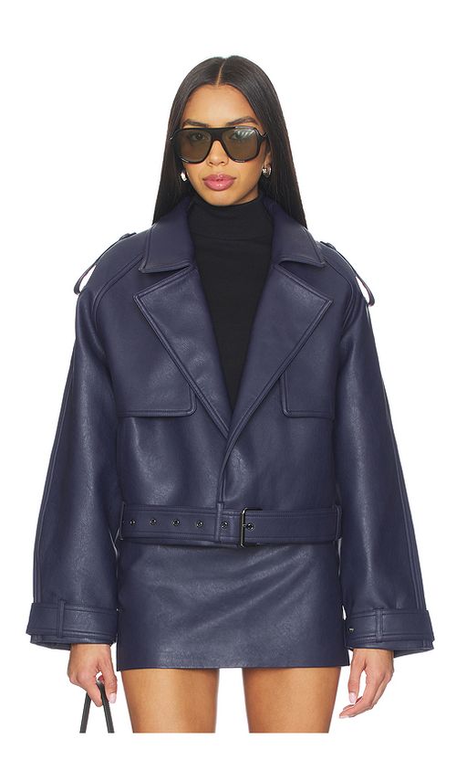 Nakedvice x REVOLVE The Madden Jacket in Navy. M. Also in XS