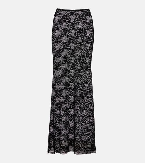 Rona lace midi skirt