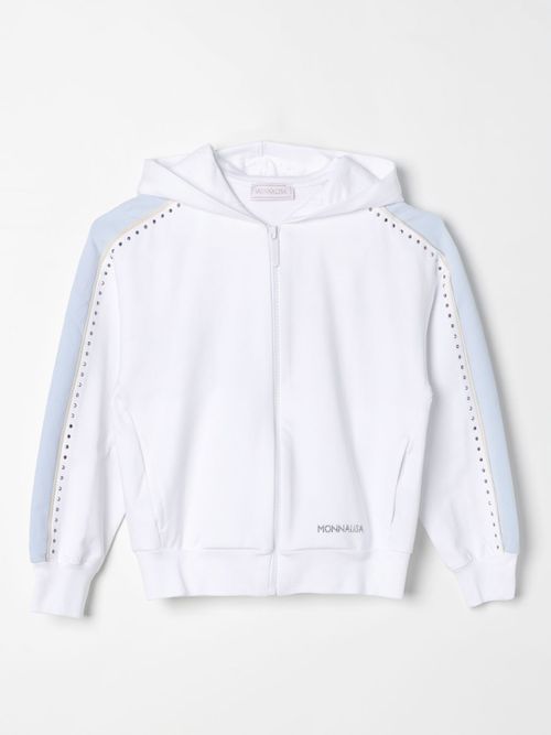 Sweater Kids color White 1