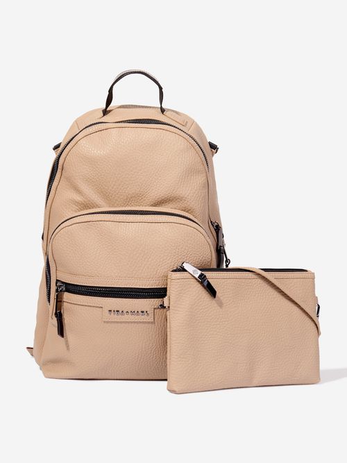 Baby Elwood Changing Backpack in Beige