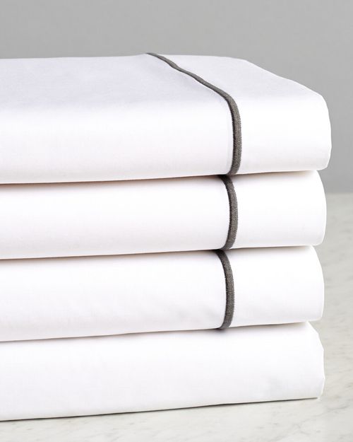 One Bourdon Grey Line Sheet Set