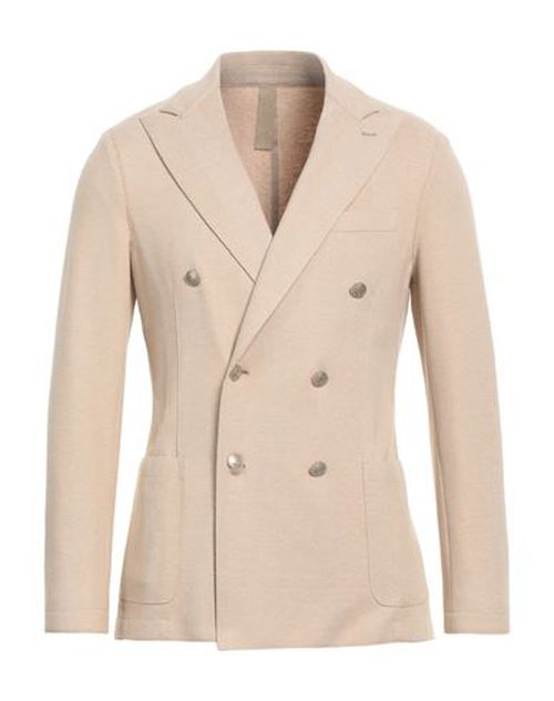 Man Blazer Beige Size 36 Polyester, Viscose, Polyamide, Elastane, Polyurethane