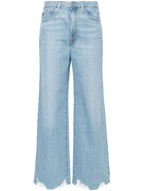 Le Jane high-rise wide-leg jeans - Blue