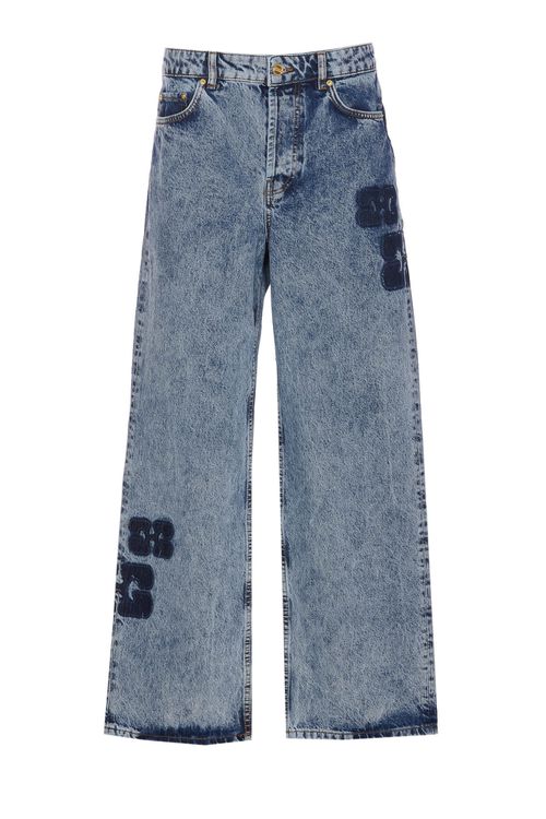 Izey Patch Logo Denim Jeans