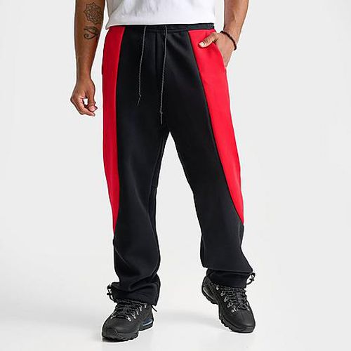 Men's NK TECH FLC PRO CB OH PANT in black /university re
