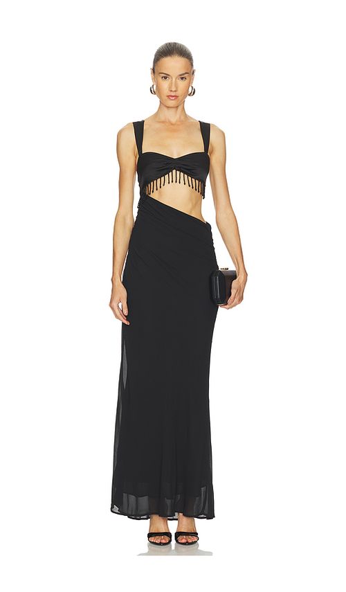 Runaway The Label Alzona Maxi Dress in Black. XS. Also in L, M
