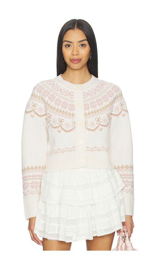 LoveShackFancy Shantae Cardigan in Cream. - XS also in M