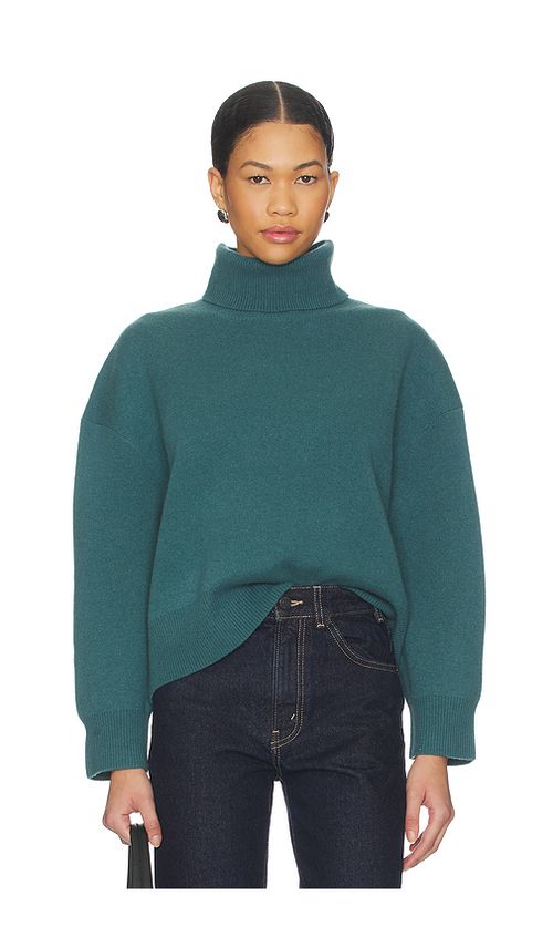 Free People Sigma Turtleneck in Green. L. Also in M