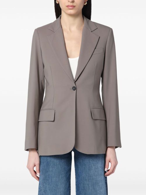 Erika Cavallini single-breasted blazer - Neutrals