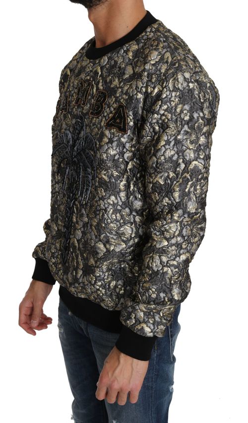 Samba Jacquard Palmtree Sweater — Multicolor
