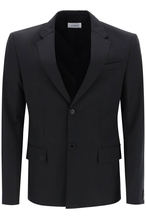 Single-breasted Wool Blazer