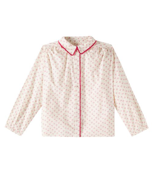 Bonpoint Basiline floral cotton blouse
