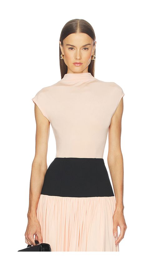L'Academie by Marianna Reba Bodysuit in Pink. XS also in L, M, S