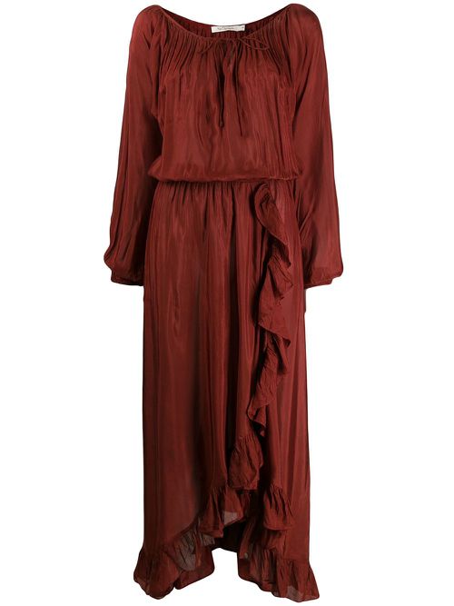 Mercedes maxi dress - Red