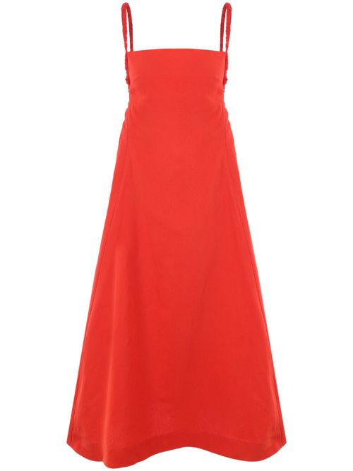 Reggie midi dress - Red