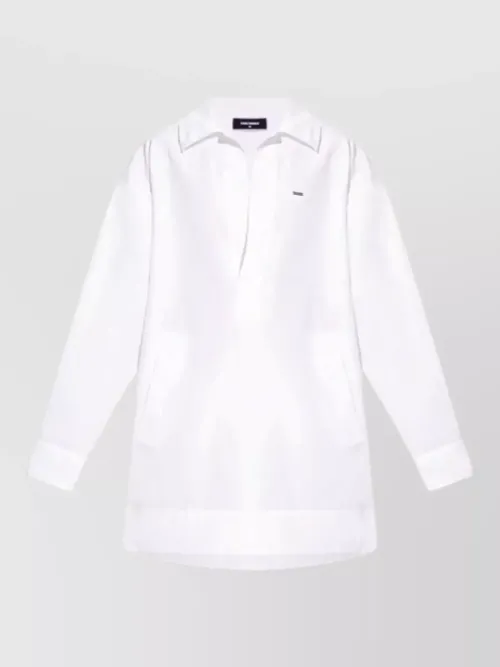 Dsquared2 - long sleeve dress button cuffs pocket