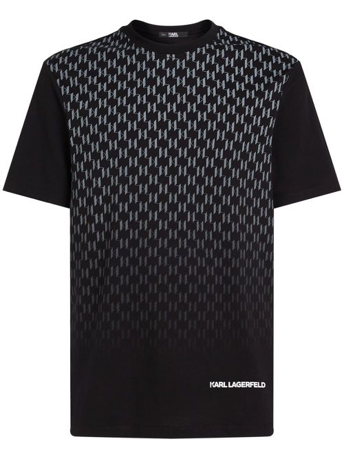 KL monogram-print T-shirt - Black