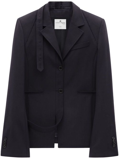 Wool blazer - Black