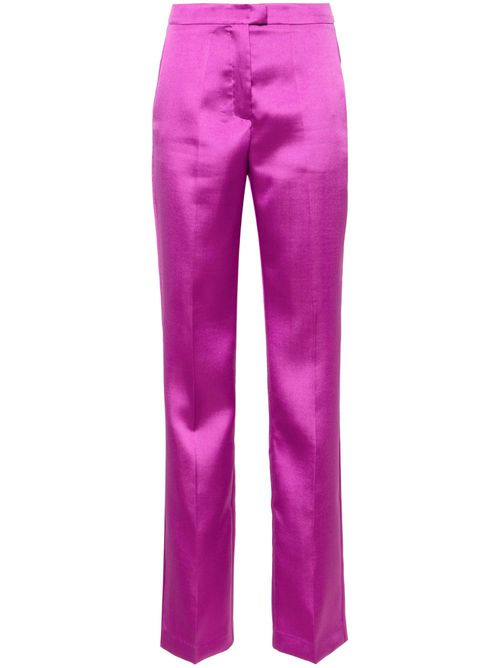 Gladys straight tailored trousers - Pink