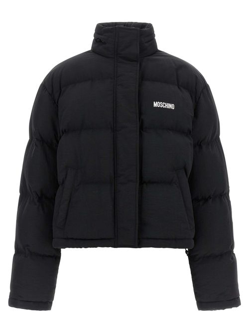 Smiley Down Jacket — Black