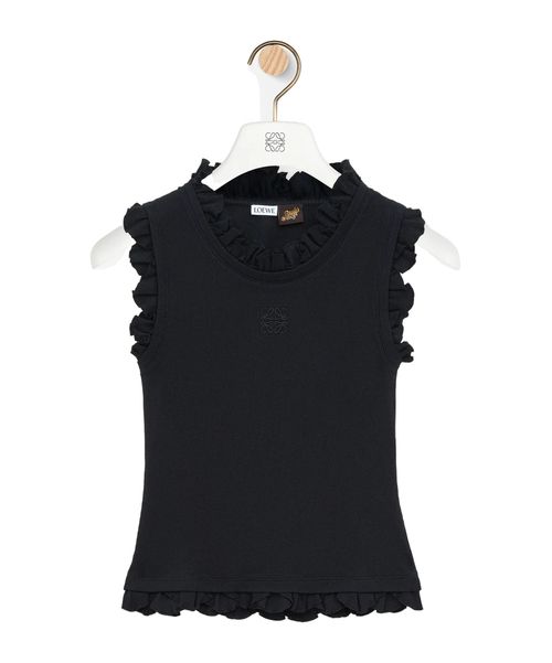 Ruffle Detailed Tank Top