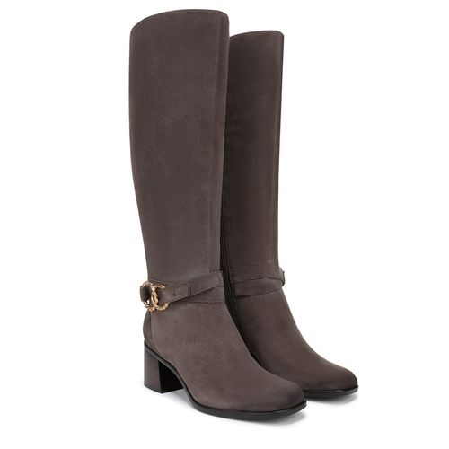 Women's Isabeau Knee High Boots (Taupe Grey Suede)