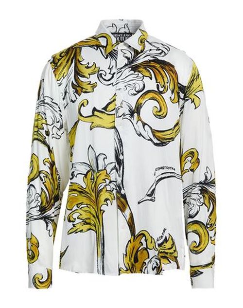 Man Shirt White Size 36 Viscose