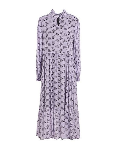 Woman Midi dress Lilac Size 10 Viscose
