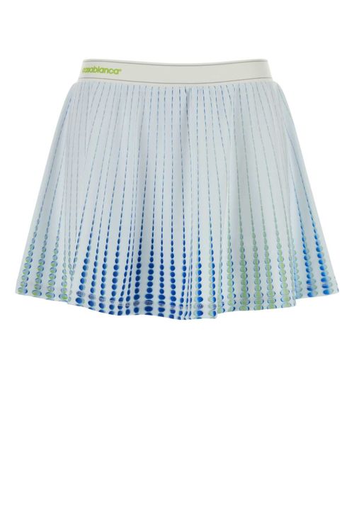 Printed Skirt — Blue