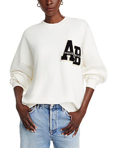Miles Varsity Letter Oversized Sweatshirt