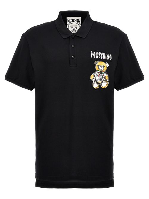 -Archive Teddy Polo Nero-Uomo