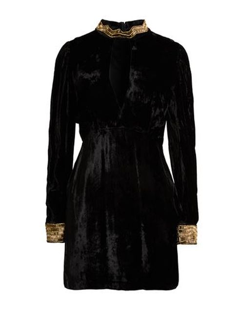 Woman Mini dress Black Size 6 Viscose