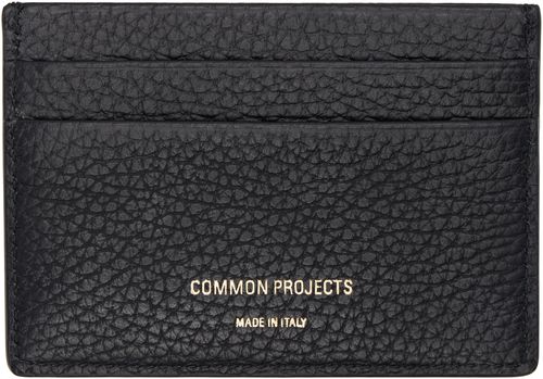 Common Projects Black Multi Card Holder