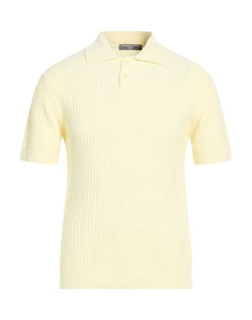Lab Man Sweater Pastel yellow Size L Organic cotton, Polyamide