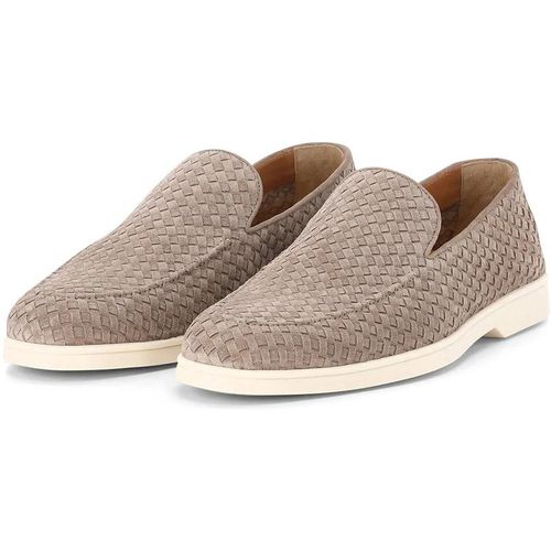 Doucal's Doucal's Low-Top Sneaker - Loafer aus Veloursleder - Gr. - in Braun - für Damen