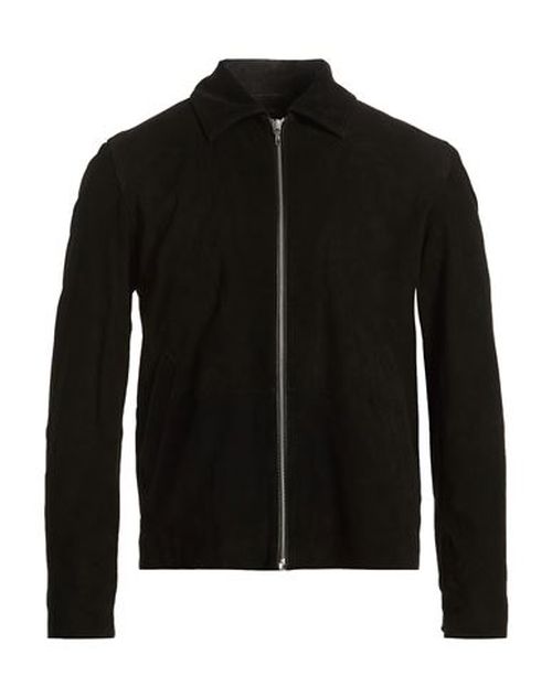 Man Jacket Black Size M Goat skin