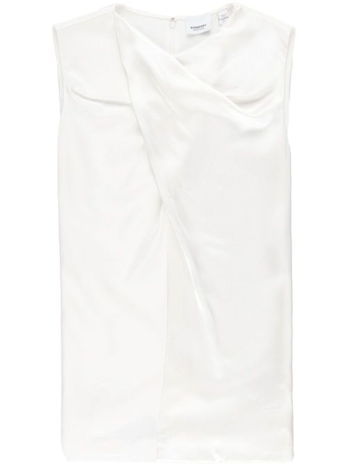 Greta draped top - Neutrals