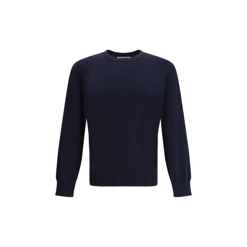 Cotton Sweatshirt — Navy