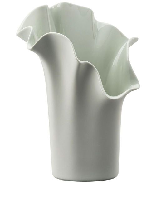 Sea Salt porcelain vase - Green