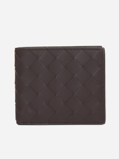 Intrecciato Leather Bifold Wallet