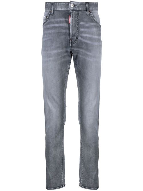 Cool Guy distressed skinny jeans - Grey