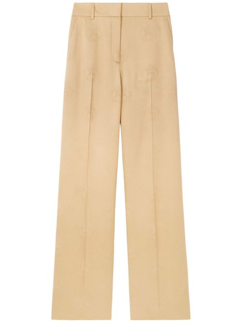 EKD wide-leg silk trousers - Neutrals