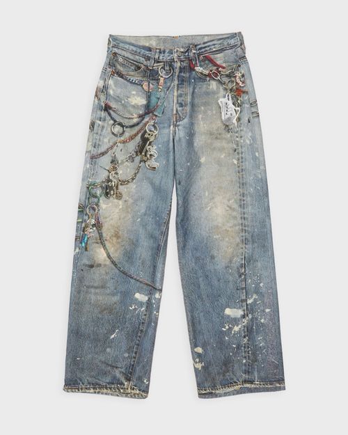 Acne Studios Jeans 1981F Baggy Fit Blue