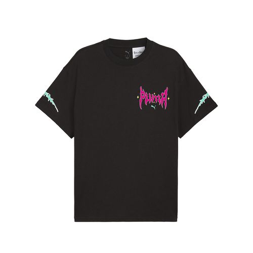 Hoops X Rick And Morty Crew Neck Short Sleeve T-Shirt
