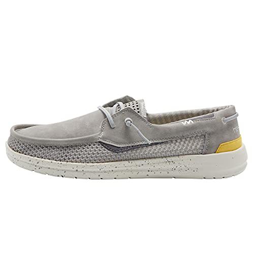 Hey Dude Men's Welsh Grip Steel Grey