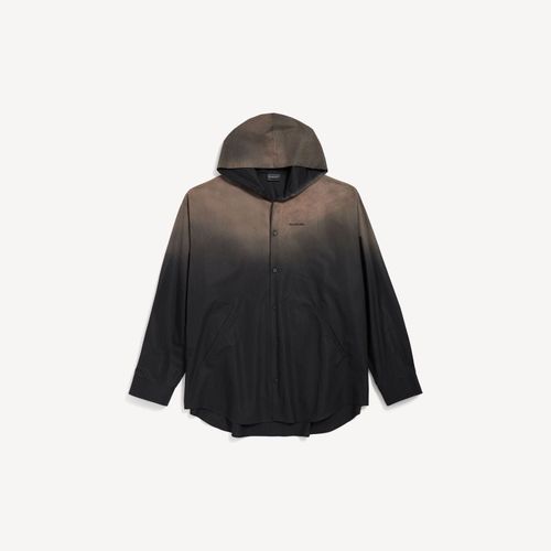 Hooded Oversized Shirt