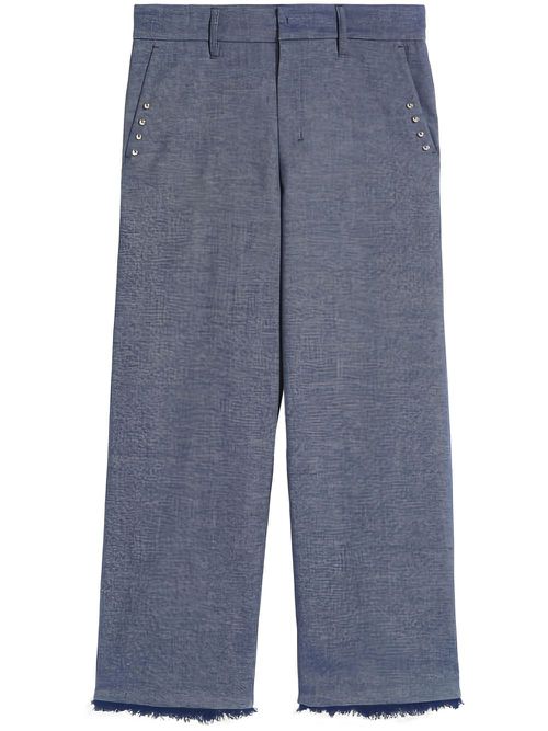 Frayed trousers - Blue