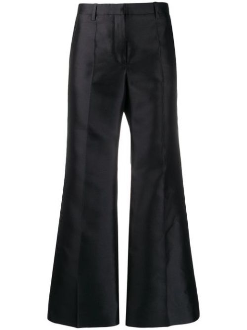 Wide-leg Tailored Trousers